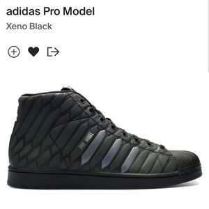 Adidas Pro model Xeno Black